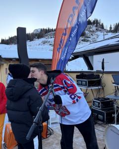 Andre a Sebastian pri koncertu