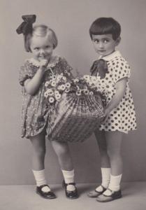 Hanicka s nejlepsi kamaradkou Evickou