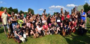 Sraz ras. Rekordni grifonci a brabantici. Celkem  54 pejsku.