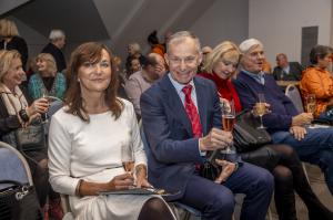 Vytvarnici Beata Rajska, Ota Schutz, Jiri Sliva s manzelkou